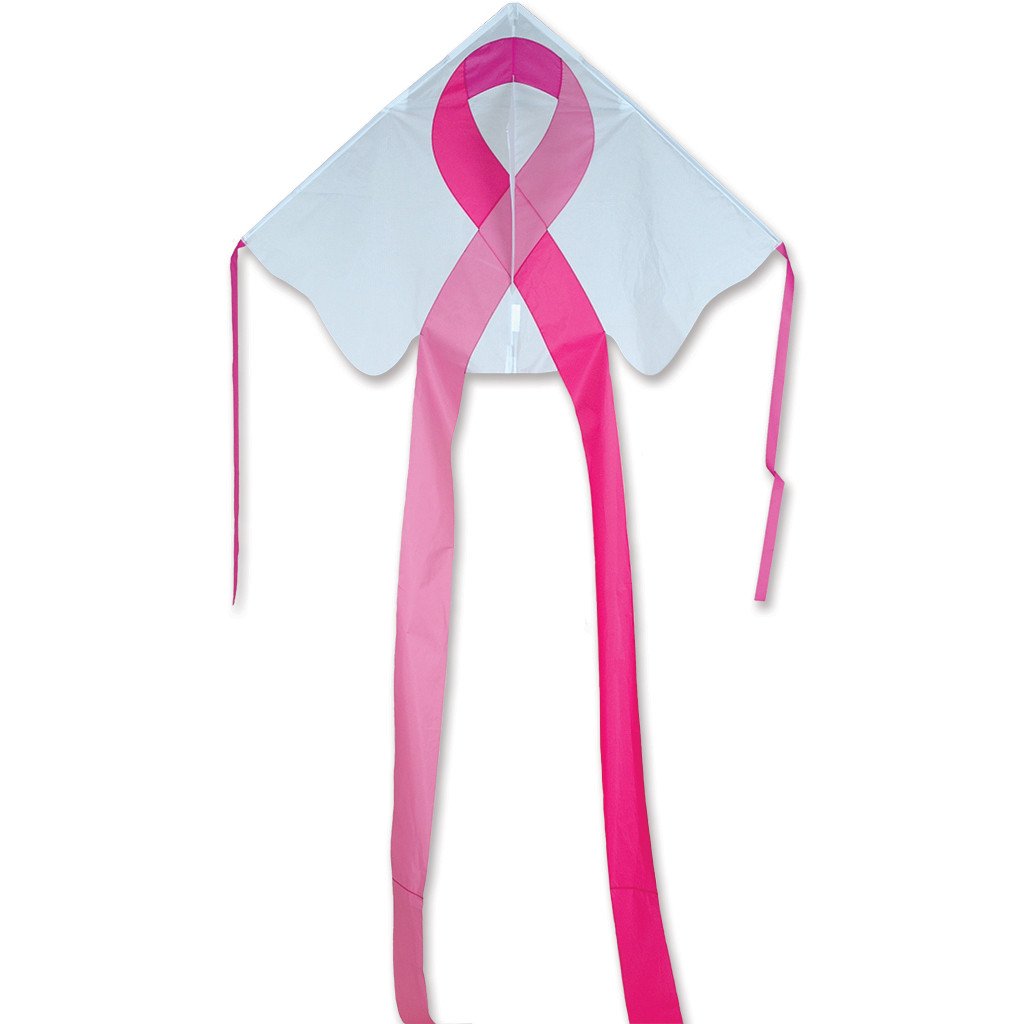 Pink Ribbon Large Easy Flyer Kite